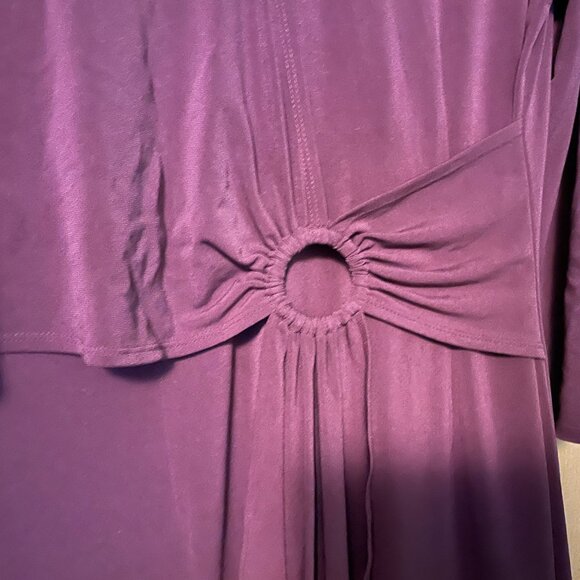 4/$20 | Precis Petite Purple Midi Dress - Picture 5 of 8